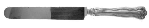 Priscilla (Sterling, 1924, No Monograms) Blunt Hollow Knife with Bolster