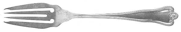 Priscilla (Sterling, 1924, No Monograms) Individual Salad Fork