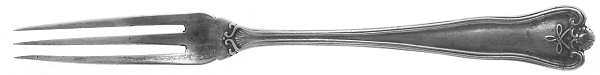 Priscilla (Sterling, 1924, No Monograms) Strawberry Fork
