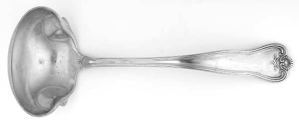 Priscilla (Sterling, 1924, No Monograms) Solid Gravy Ladle