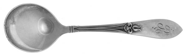 Tulipan (Sterling, 1933) Round Bowl Soup Spoon (Cream Soup)