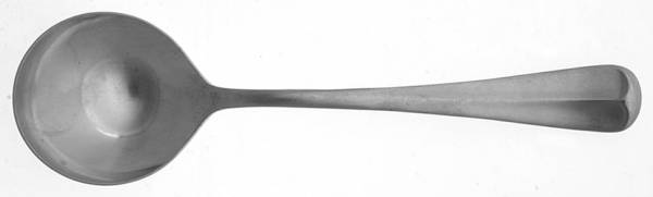 Wellesley (Stainless) Round Bowl Soup Spoon (Cream Soup)
