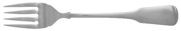 Wilmington (Stainless, End Handle Flair) Large Individual Salad Fork