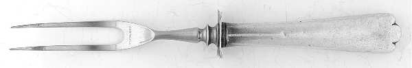 Winslow (Sterling, 1922) Small Steak Carving Fork with Stainless Prongs