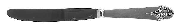 Woodlily (Sterling, 1945, Satin) Modern Hollow Knife