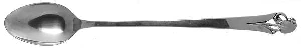 Woodlily (Sterling, 1945, Satin) Iced Tea Spoon