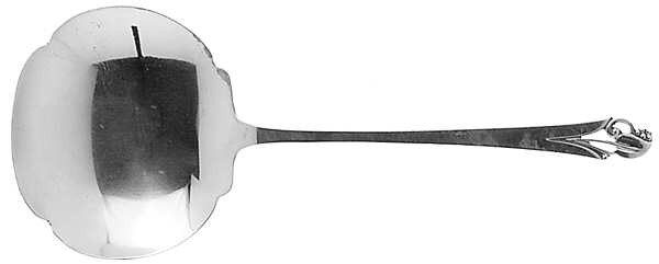 Woodlily (Sterling, 1945, Satin) Solid Bon Bon Spoon