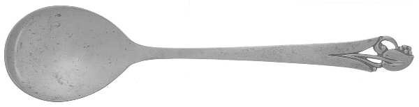 Woodlily (Sterling, 1945, Satin) Sugar Spoon