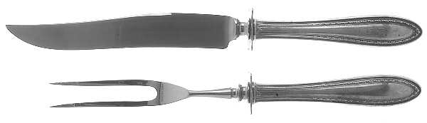 Marie Louise (Sterling, 1907) Small Stainless Blade 2-Piece Steak Carving Set