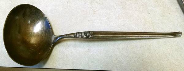 Cheri (Silverplate) Solid Soup Ladle