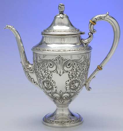 Talisman Rose (Sterling, 1948, Handchased, Hollow) by Frank Whiting