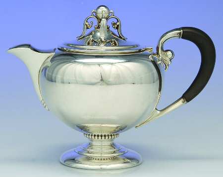 2360 (Sterling, Hollowware) Teapot