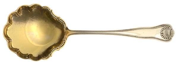 Newport Shell (Sterling, 1910) Small Solid Berry/Casserole Spoon