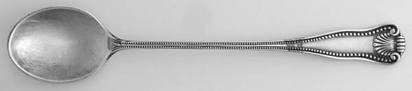 Newport Shell (Sterling, 1910) Large Chocolate Spoon