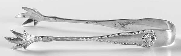 Newport Shell (Sterling, 1910) Small Sugar Tongs