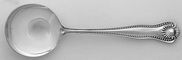 Newport Shell (Sterling, 1910) Round Bowl Soup Spoon (Cream Soup)
