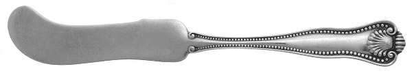 Newport Shell (Sterling, 1910) Flat Handle Butter Spreader