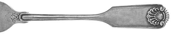 Fiddle Shell-Alden (Sterling, 1914, Monograms) by Frank Smith