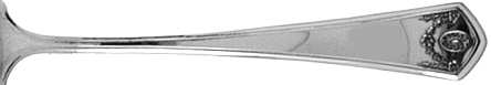 Georgian Garland (Sterling, 1914, Monograms) by Frank Smith