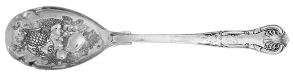 FBR14 (Silverplate) Solid Salad Serving Spoon