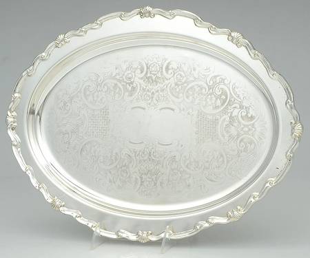 Georgetown (Silverplate, Hollowware) 15" Oval Tray