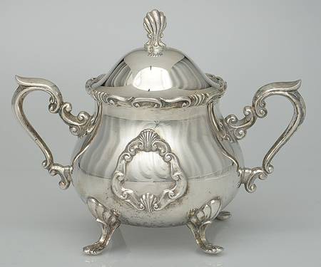 Georgetown (Silverplate, Hollowware) Sugar Bowl & Lid