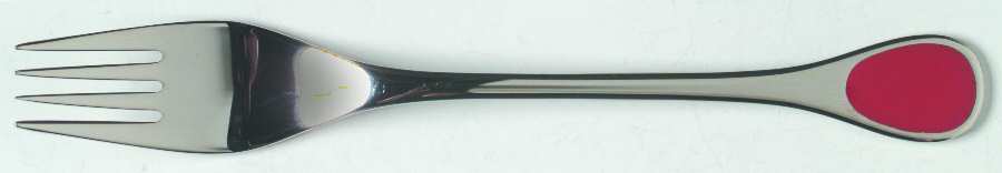 Happy Day- Red (Stainless) Fork by Furst Furosil