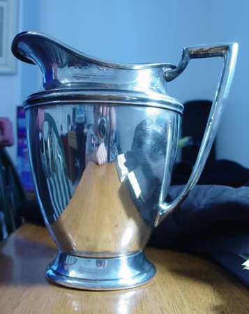Bedford (Silverplate, Hollowware) Silverplate Water Pitcher