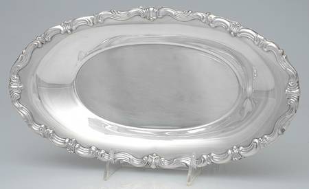 6006 (Silverplate, Hollowware) 12" Bread Tray