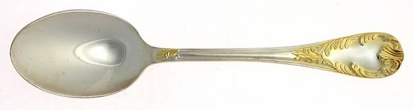 Golden Old Vienna (Silverplate, Gold Accents) Teaspoon