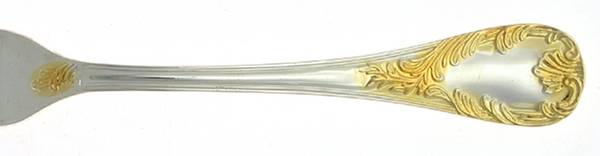 Golden Old Vienna (Silverplate, Gold Accents) by F B Rogers