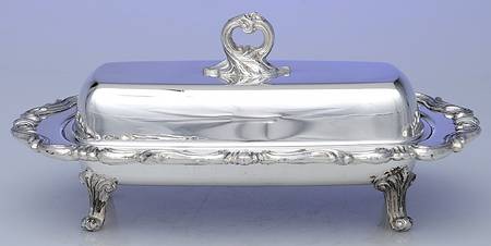 1959X (Silverplate, Hollowware) 1/4 Pound Covered Butter