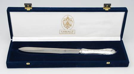 Grand Duchess (Sterling) Large Stainless Blade Roast Carving Knife w/Case