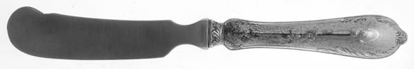 Grand Duchess (Sterling) Butter Spreader Hollow Hdl-Paddle/Stainless Blade