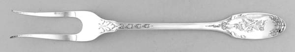 Opera Russe (Sterling) Large 2-Tine Cold Meat Serving Fork