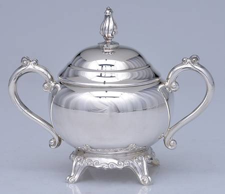 FBR19 (Silverplate, Hollowware) Sugar Bowl & Lid