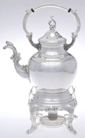 1960 (Silverplate, Hollowware) Kettle, Stand & Burner