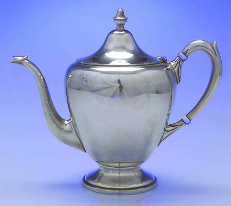 400-Plain (Sterling, Hollowware) Teapot