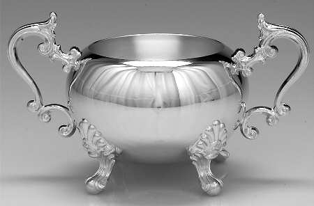 Lady Margaret (Silverplate, Hollowware) Sugar Bowl No Lid