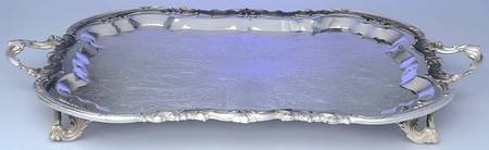 Lady Margaret (Silverplate, Hollowware) 24" Waiter Tray
