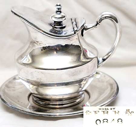 0848 (Silverplate, Hollowware) by F B Rogers