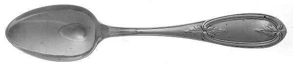 Olive (Coin) Place/Oval Soup Spoon by Farrington & Hunnewell