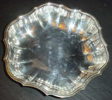 670 (Silverplate, Hollowware) Silverplate Bon Bon Bowl
