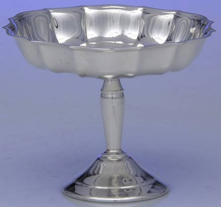670 (Silverplate, Hollowware) Round Compote (Height X Width)