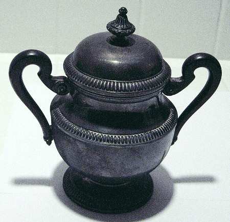 Sterling Hollowware Sugar Bowl & Lid by Friedlanders