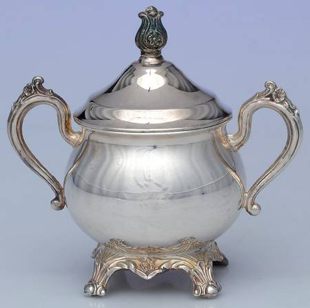 2305 (Silverplate Hollowware) Sugar Bowl & Lid