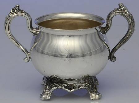 2305 (Silverplate Hollowware) Sugar Bowl No Lid