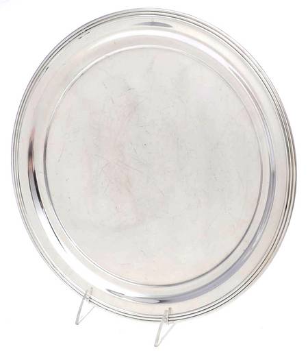 2305 (Silverplate Hollowware) 12" Round Tray