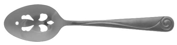 Swirl (Stainless) Pierced Tablespoon (Serving Spoon)