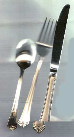 Camille Gold Contrast (Gold Plate) Fork